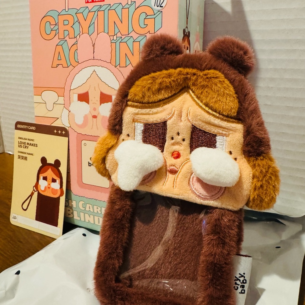 Crybaby Crying Again Card Holder